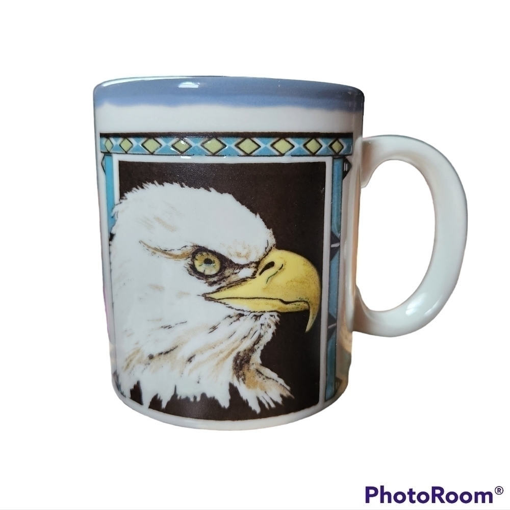 Otagiri Japan American Bald Eagle Ceramic Coffee Mug